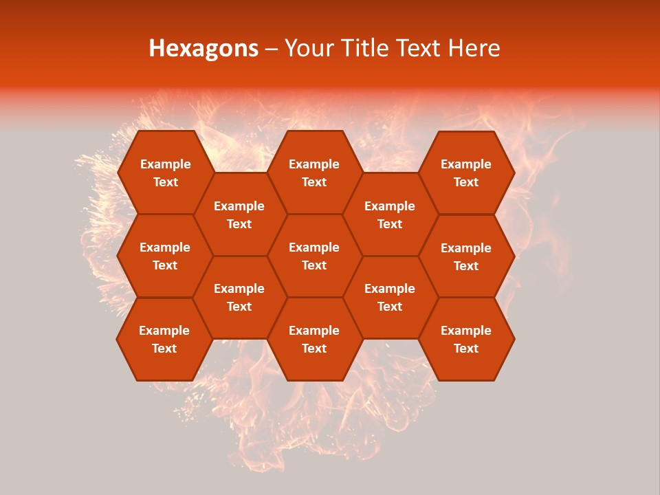 Background Danger Big PowerPoint Template