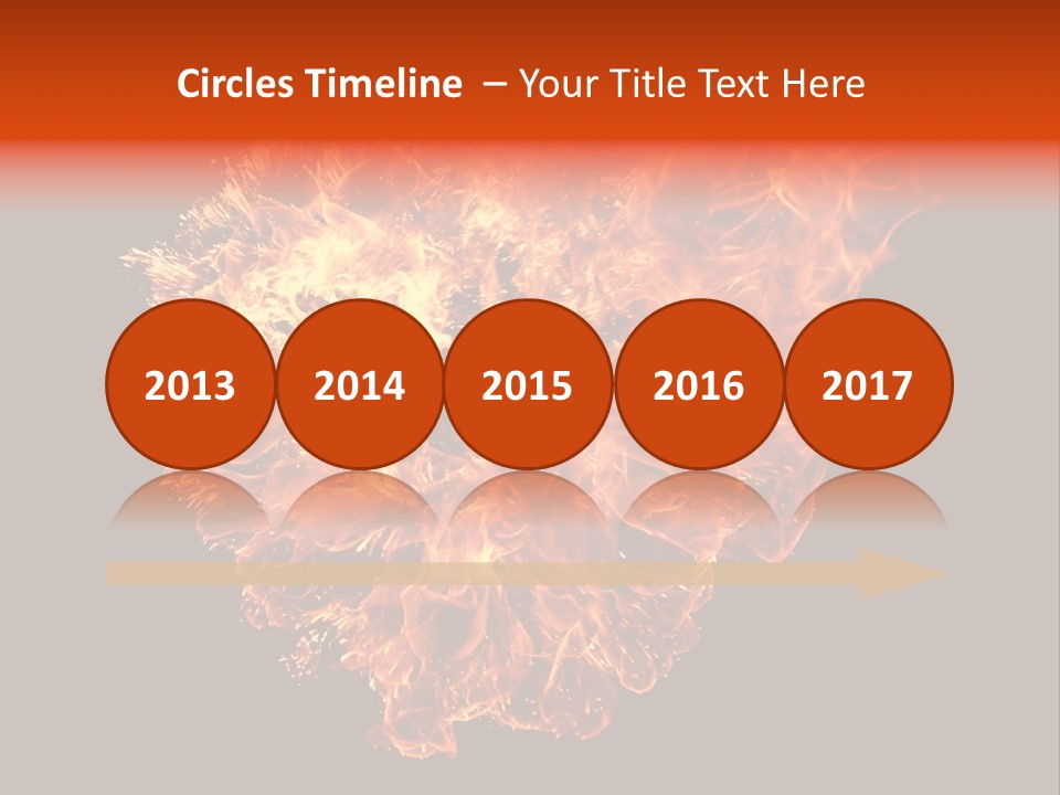 Background Danger Big PowerPoint Template