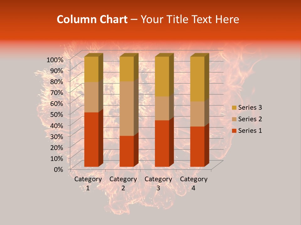 Background Danger Big PowerPoint Template