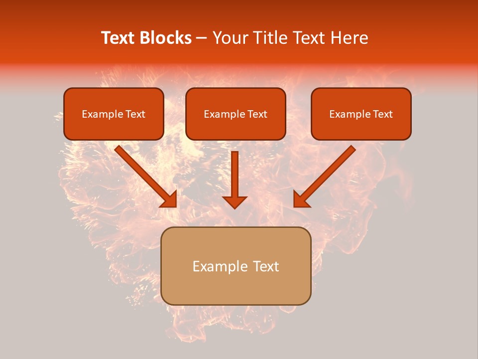 Background Danger Big PowerPoint Template