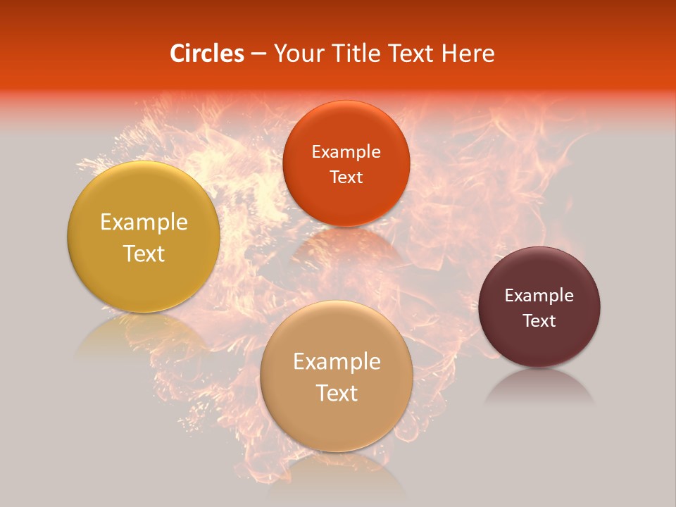 Background Danger Big PowerPoint Template