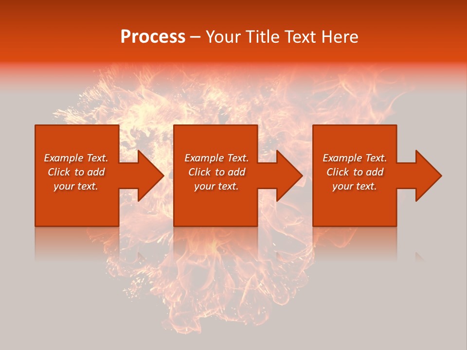 Background Danger Big PowerPoint Template