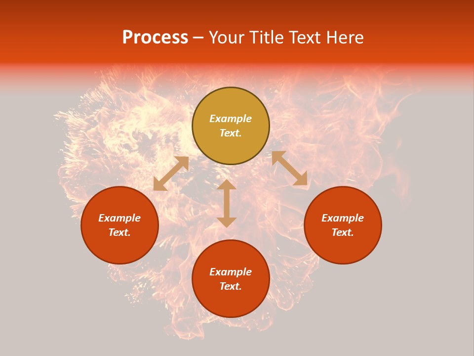 Background Danger Big PowerPoint Template