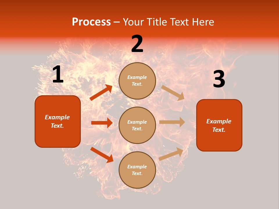 Background Danger Big PowerPoint Template