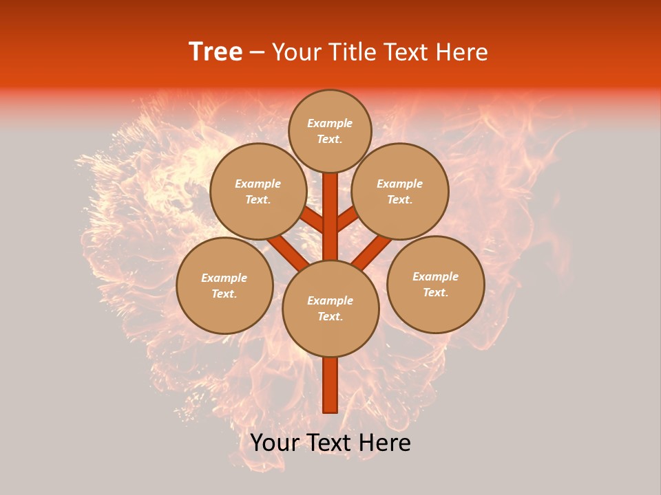 Background Danger Big PowerPoint Template