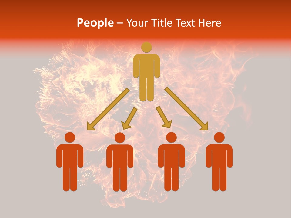 Background Danger Big PowerPoint Template