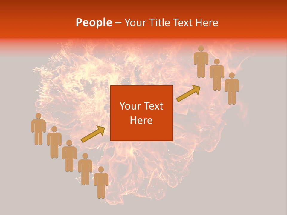 Background Danger Big PowerPoint Template