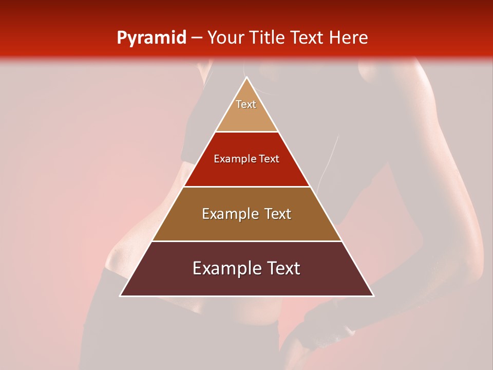 Tan Abdomen Black PowerPoint Template