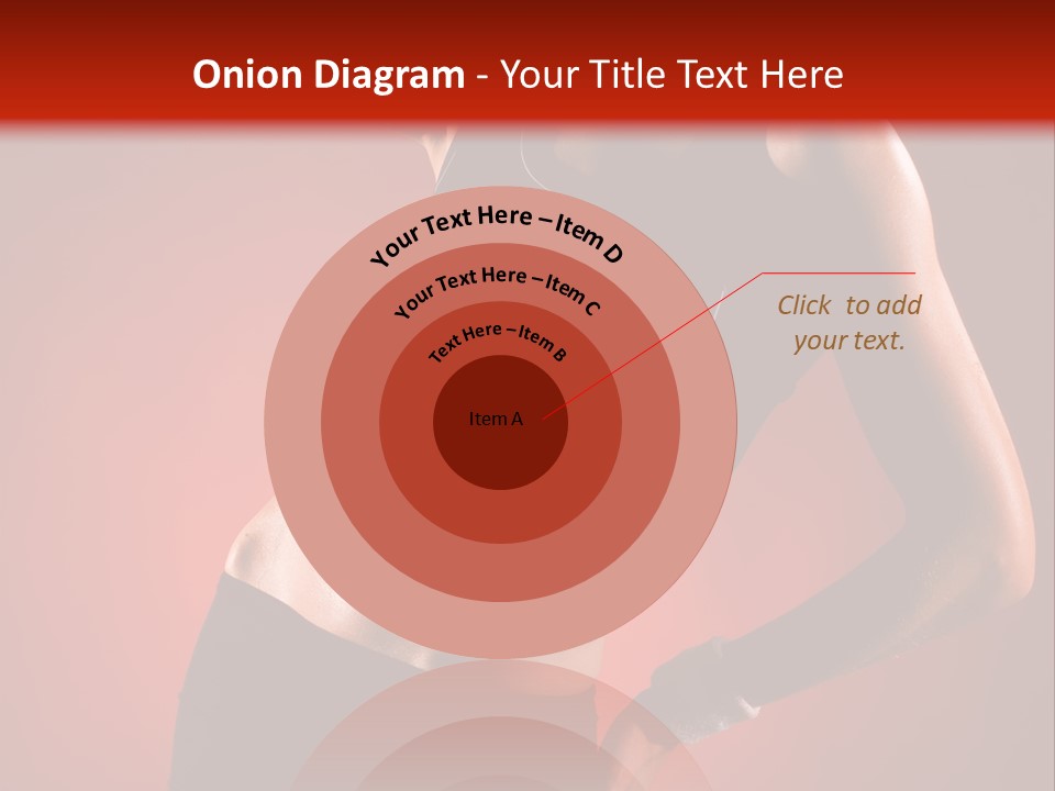 Tan Abdomen Black PowerPoint Template