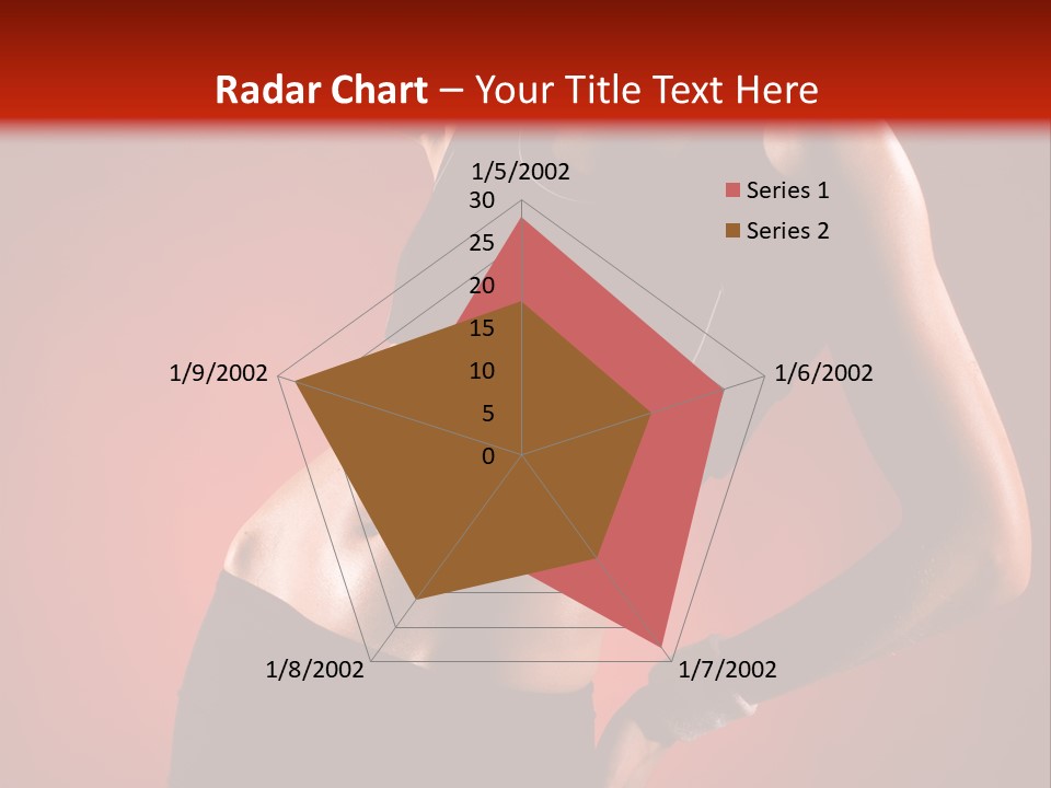 Tan Abdomen Black PowerPoint Template
