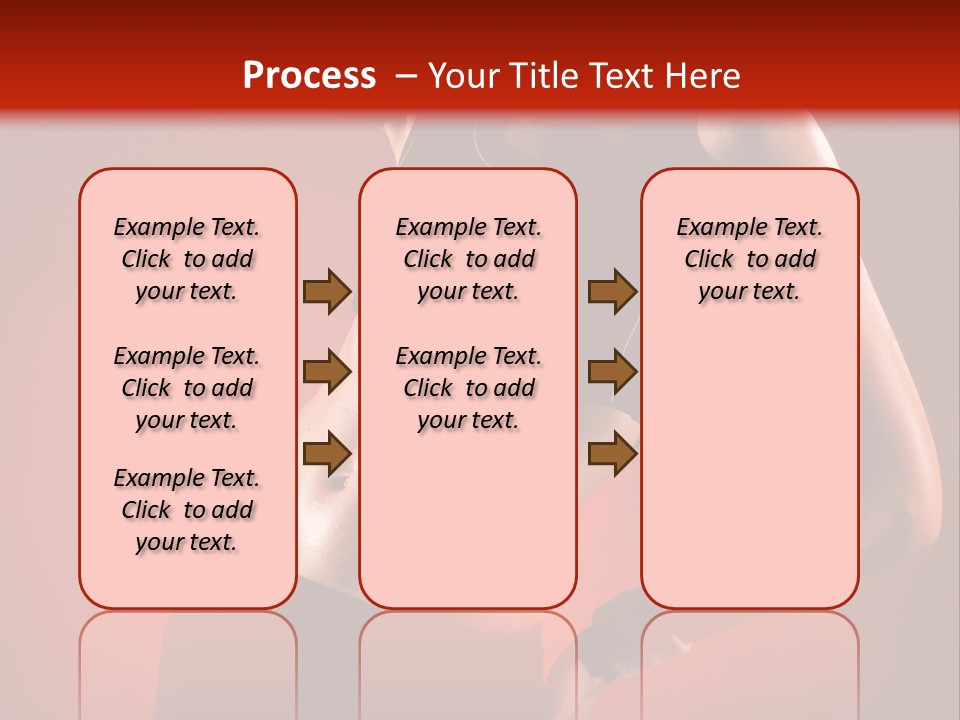 Tan Abdomen Black PowerPoint Template