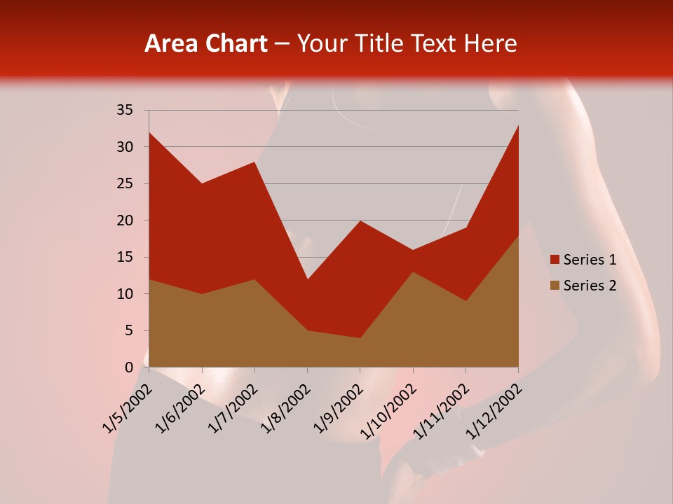 Tan Abdomen Black PowerPoint Template