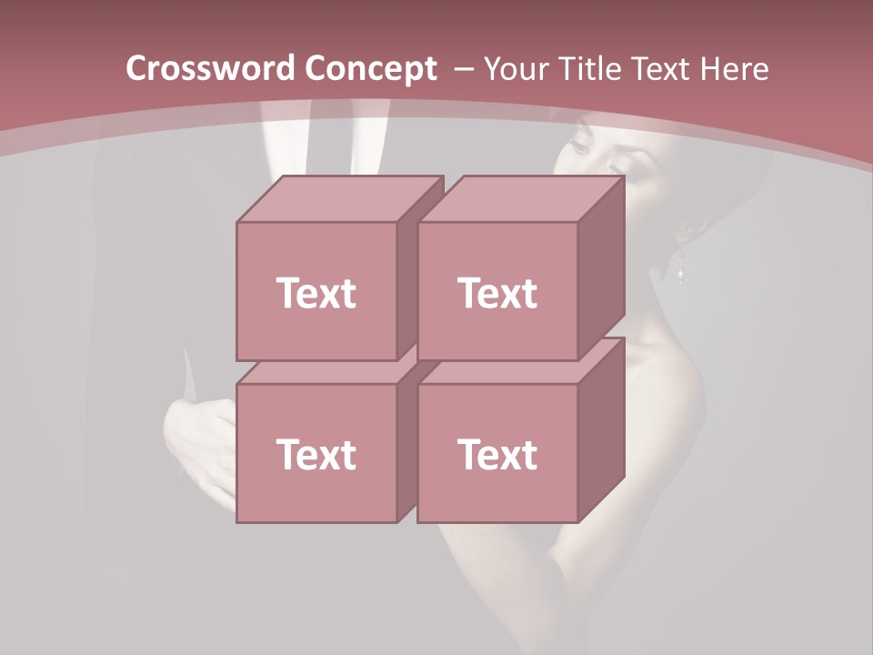 Suit Portrait Husband PowerPoint Template