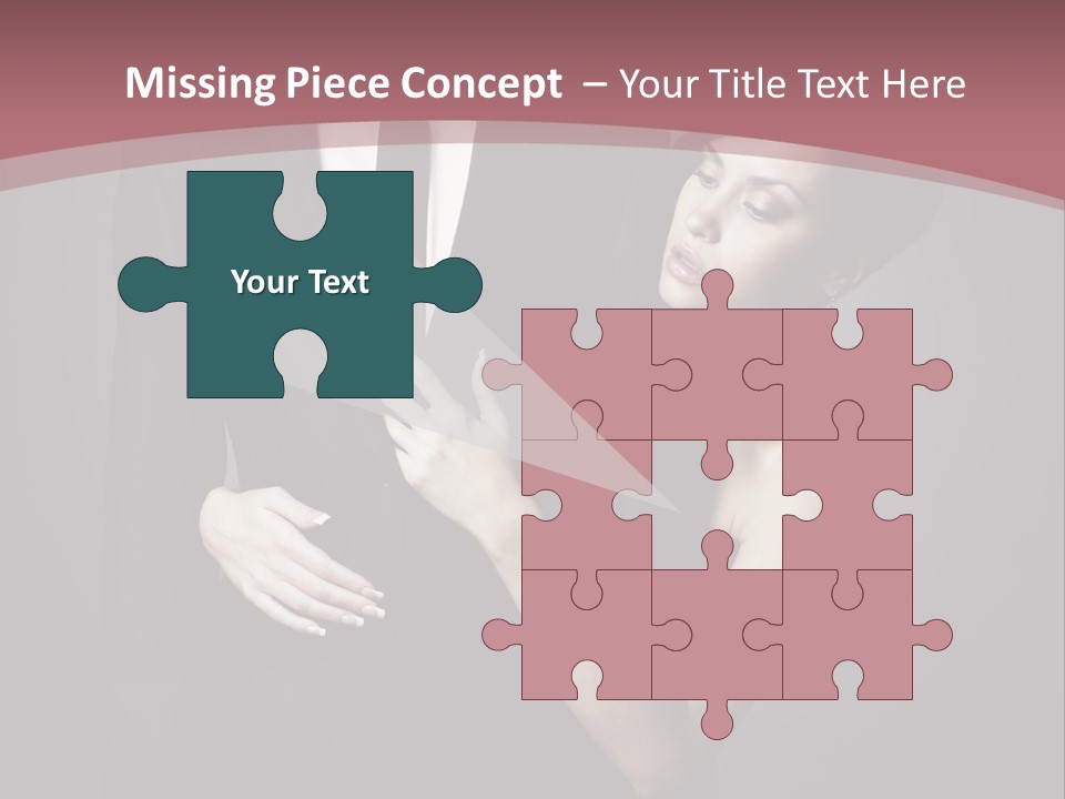 Suit Portrait Husband PowerPoint Template