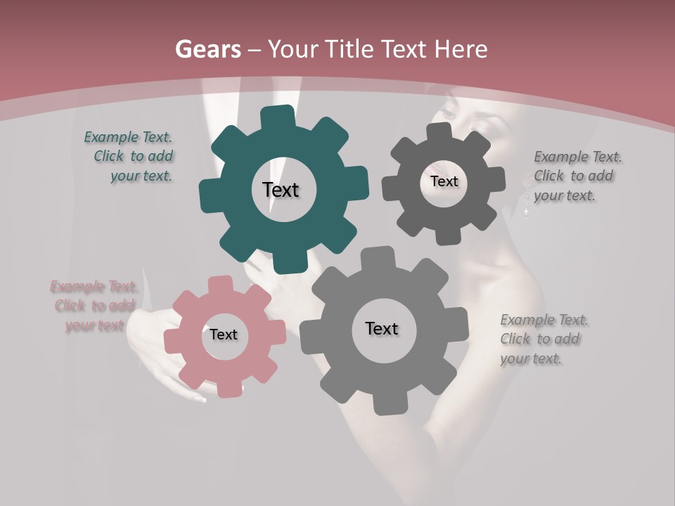 Suit Portrait Husband PowerPoint Template