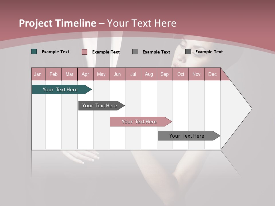 Suit Portrait Husband PowerPoint Template