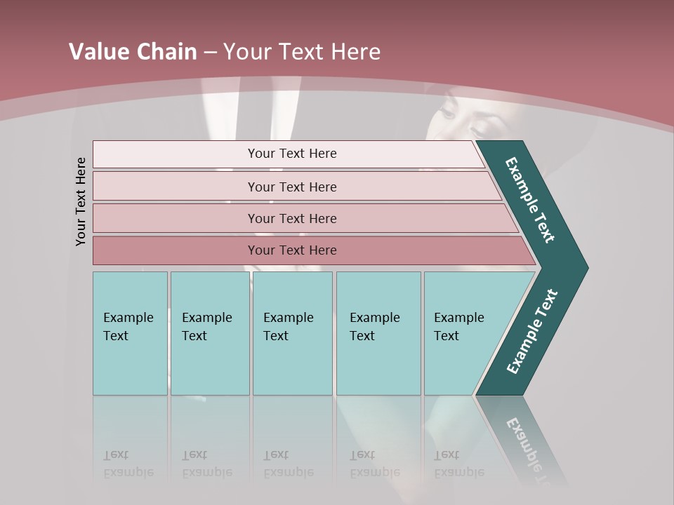 Suit Portrait Husband PowerPoint Template