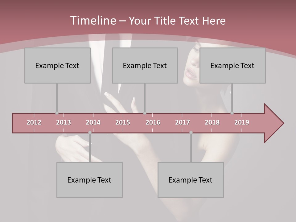 Suit Portrait Husband PowerPoint Template