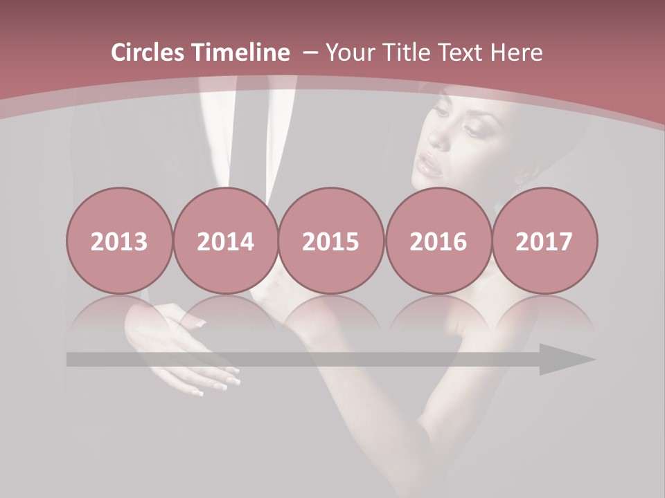 Suit Portrait Husband PowerPoint Template