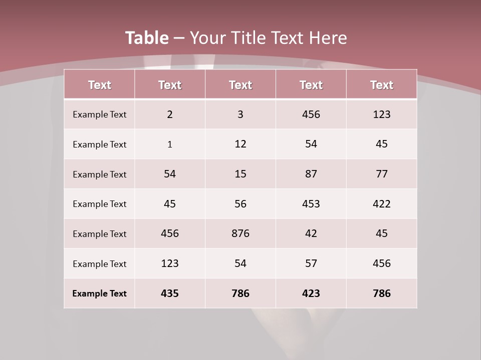 Suit Portrait Husband PowerPoint Template