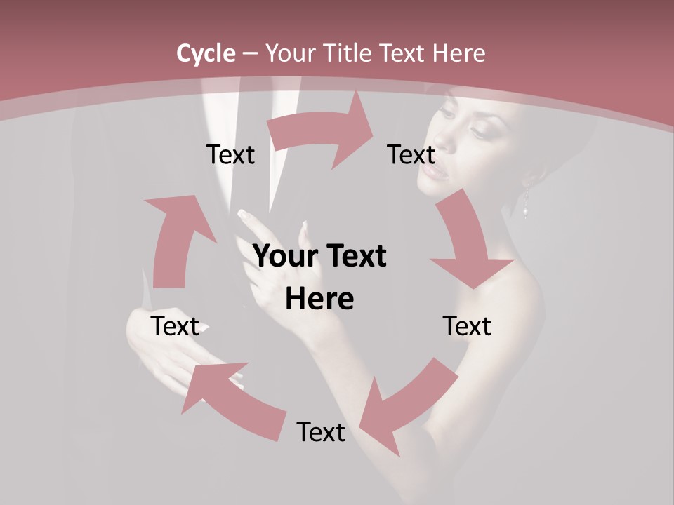 Suit Portrait Husband PowerPoint Template