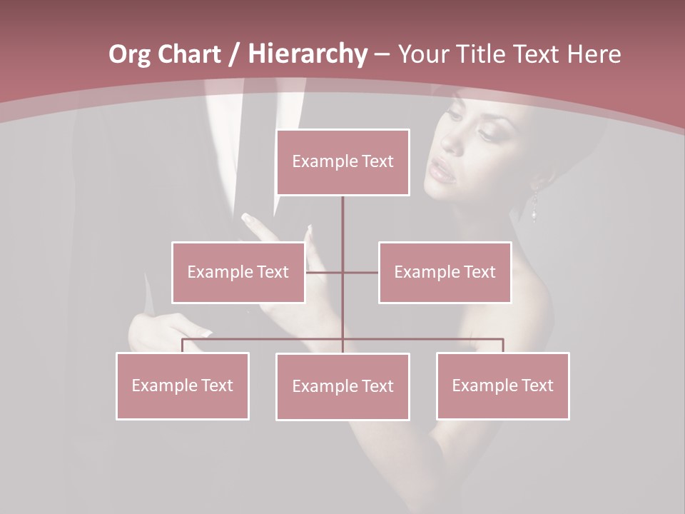 Suit Portrait Husband PowerPoint Template
