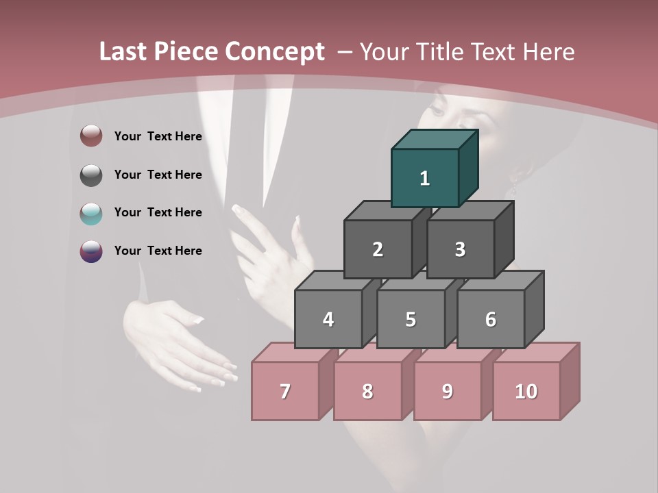 Suit Portrait Husband PowerPoint Template