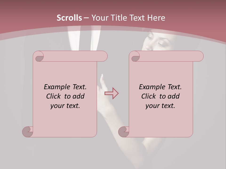 Suit Portrait Husband PowerPoint Template