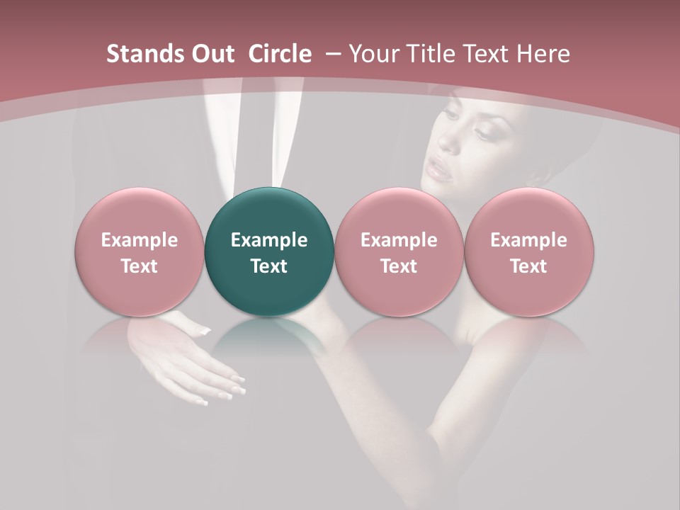 Suit Portrait Husband PowerPoint Template