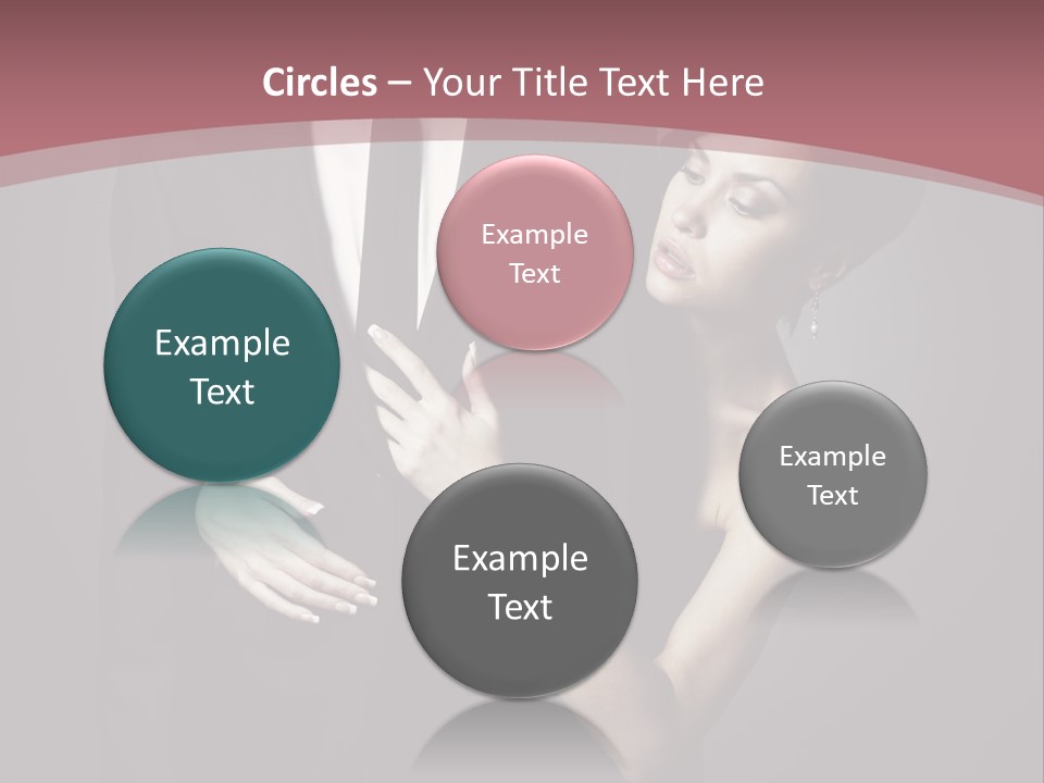 Suit Portrait Husband PowerPoint Template