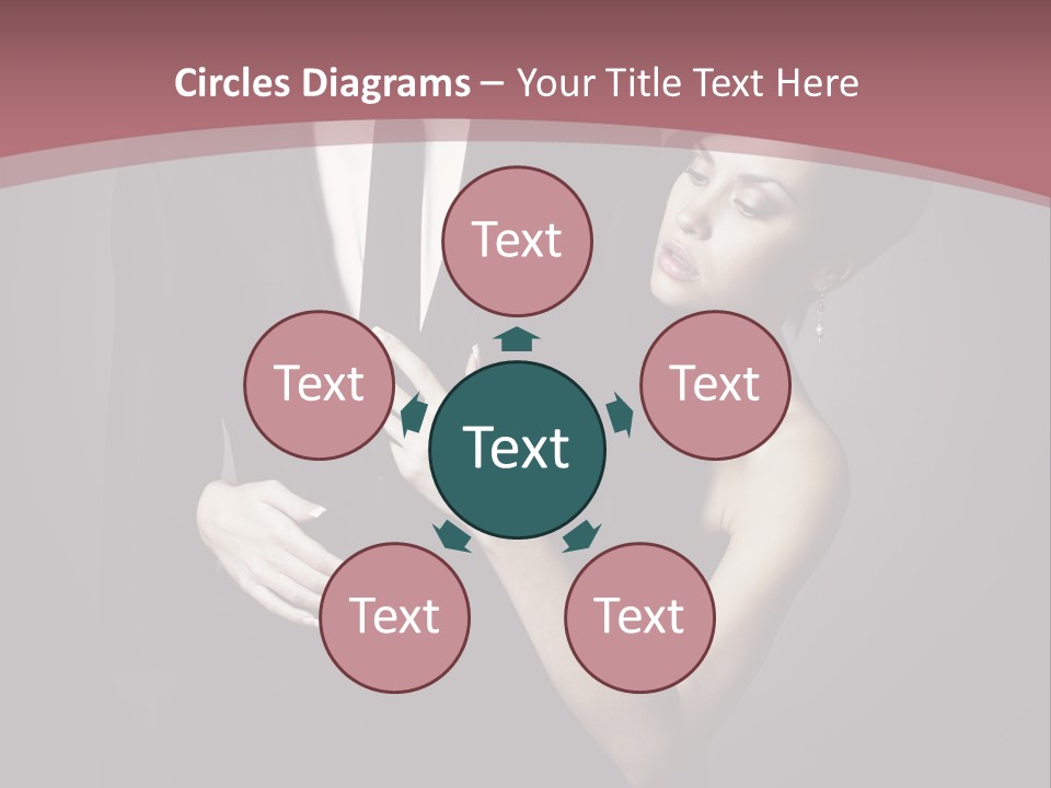 Suit Portrait Husband PowerPoint Template