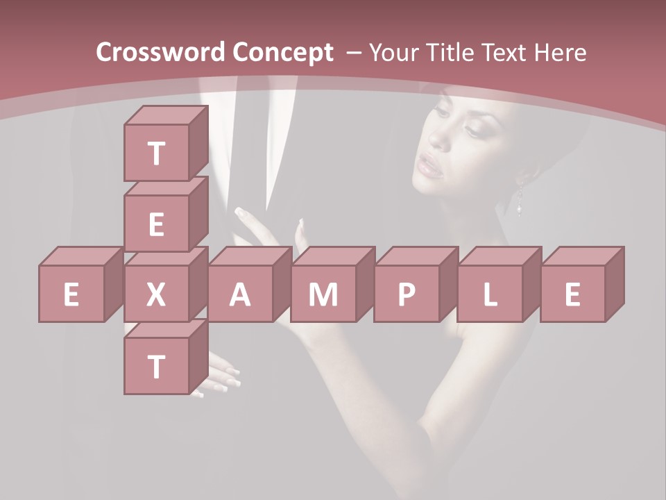 Suit Portrait Husband PowerPoint Template