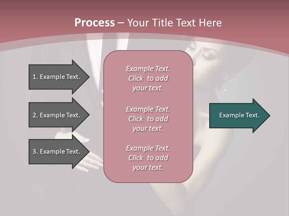 Suit Portrait Husband PowerPoint Template