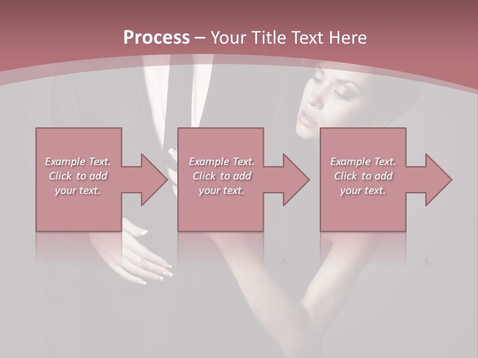 Suit Portrait Husband PowerPoint Template