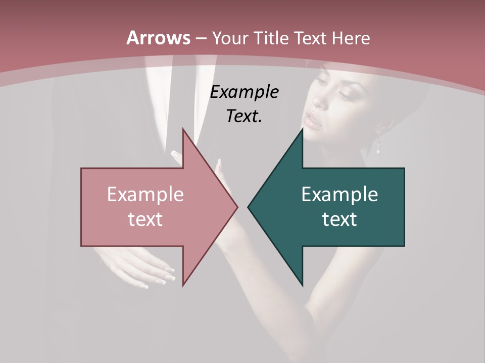 Suit Portrait Husband PowerPoint Template