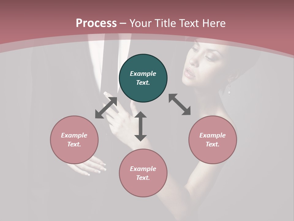 Suit Portrait Husband PowerPoint Template