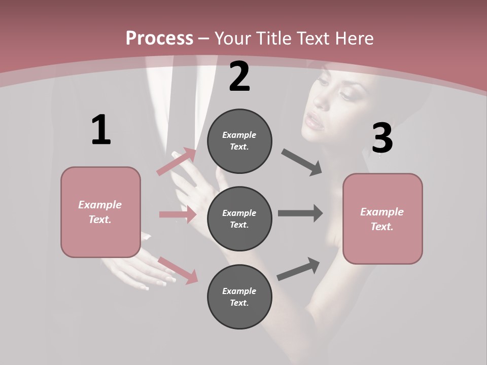 Suit Portrait Husband PowerPoint Template