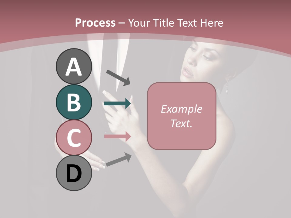 Suit Portrait Husband PowerPoint Template