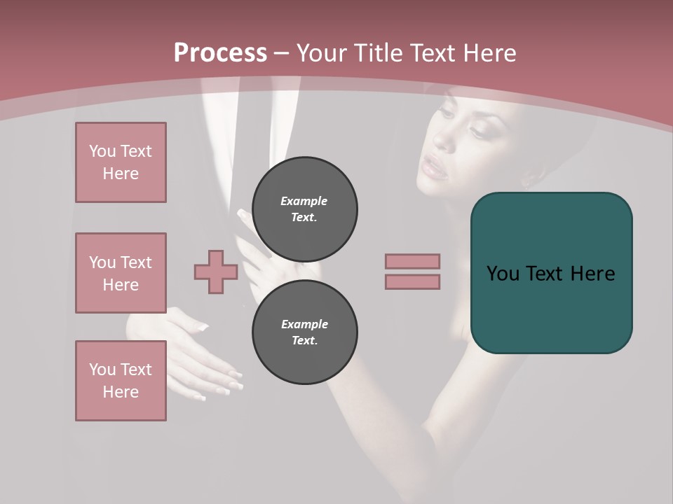 Suit Portrait Husband PowerPoint Template
