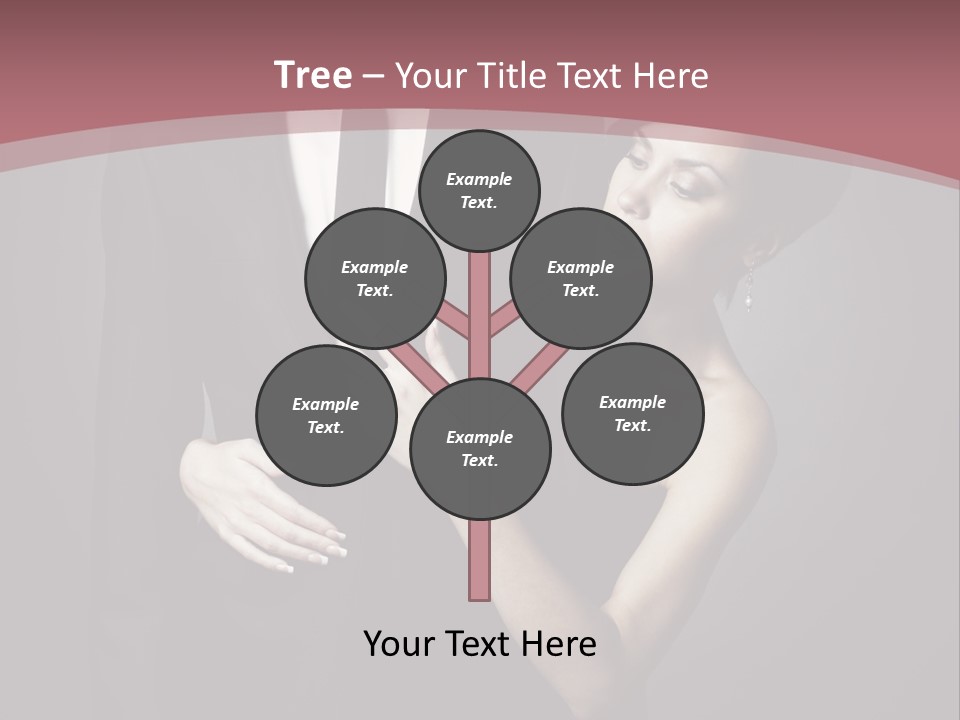 Suit Portrait Husband PowerPoint Template