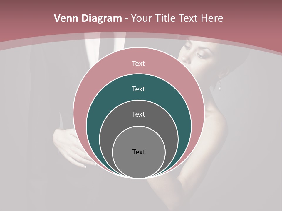 Suit Portrait Husband PowerPoint Template