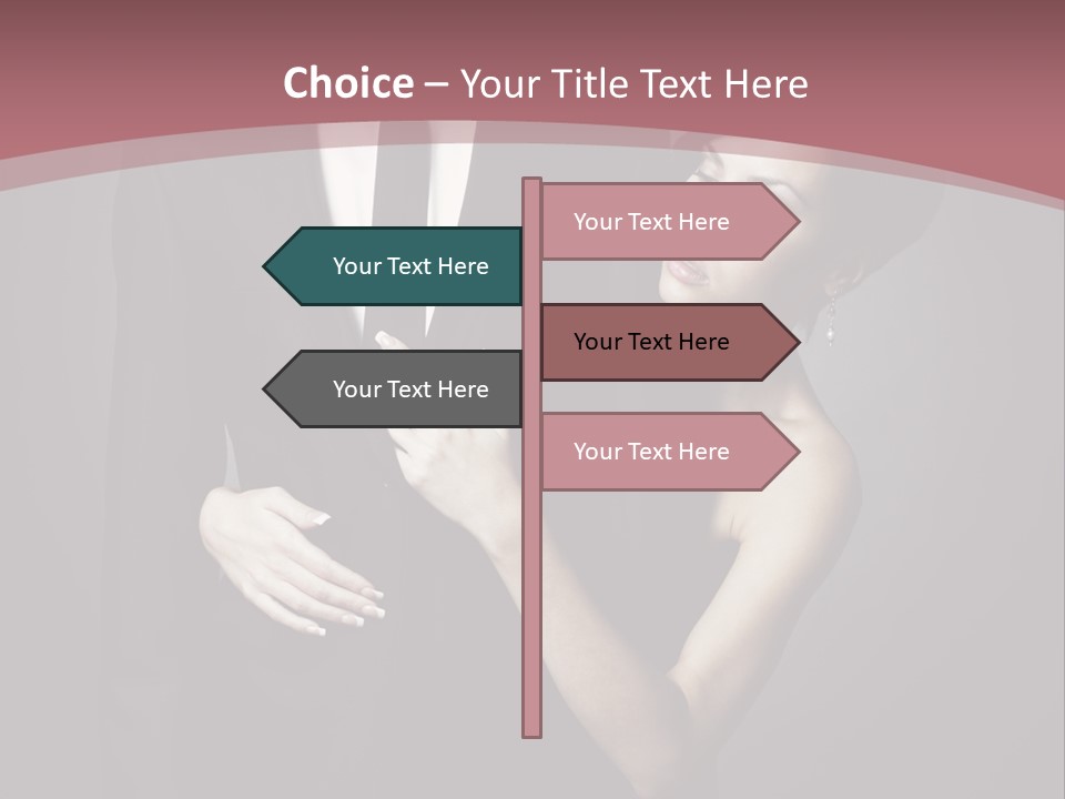 Suit Portrait Husband PowerPoint Template