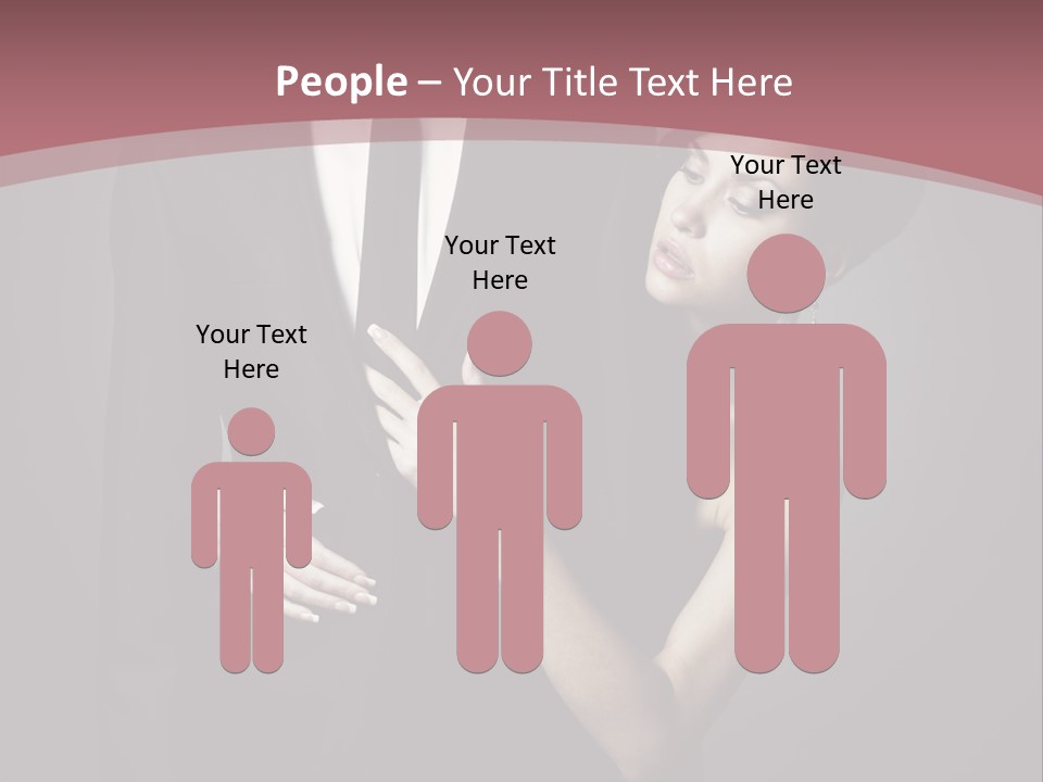 Suit Portrait Husband PowerPoint Template