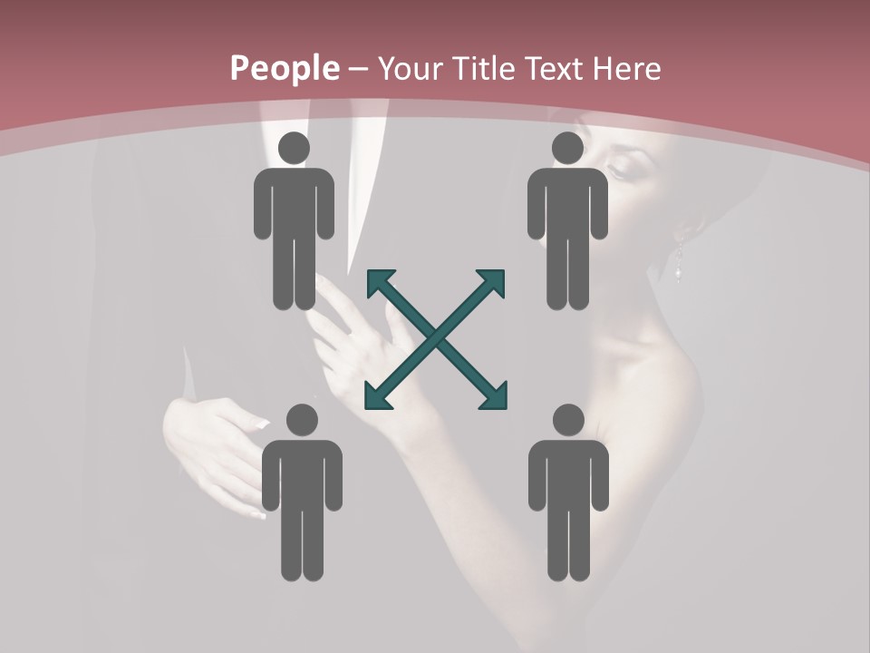 Suit Portrait Husband PowerPoint Template