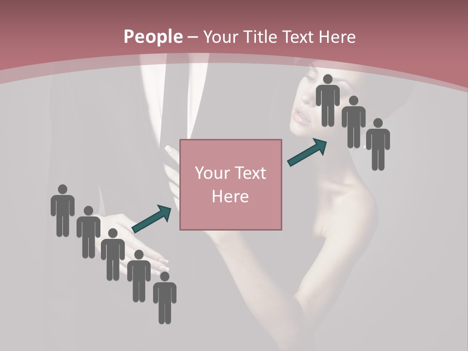 Suit Portrait Husband PowerPoint Template