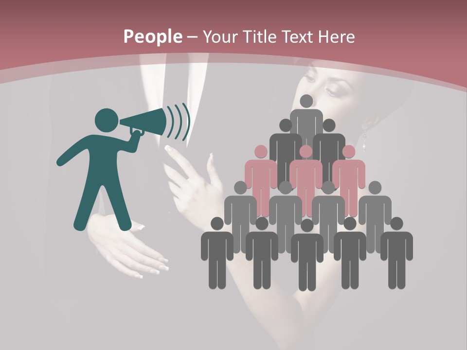 Suit Portrait Husband PowerPoint Template