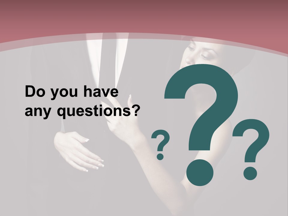 Suit Portrait Husband PowerPoint Template