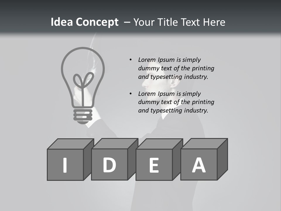 Style Concept Thinking PowerPoint Template