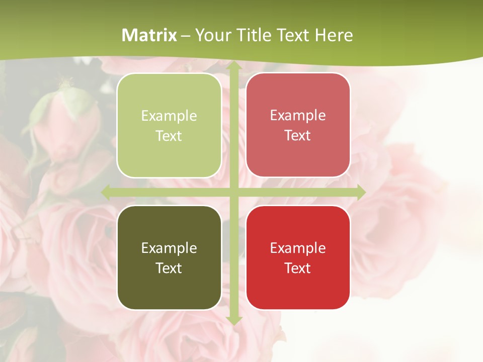 Nature Gift Bud PowerPoint Template