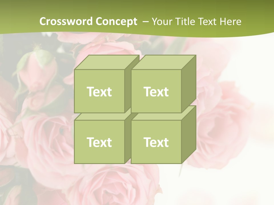 Nature Gift Bud PowerPoint Template